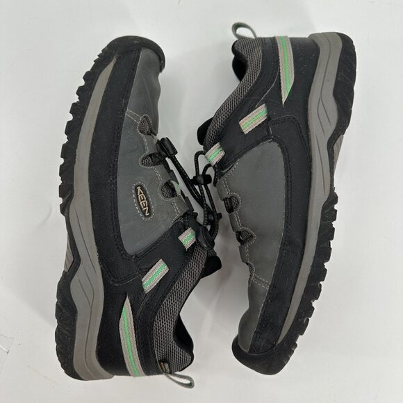 KEEN Targhee Womens Grey Outdoor Arch Support Waterproof Hiking 7 Sneakers - Picture 3 of 8